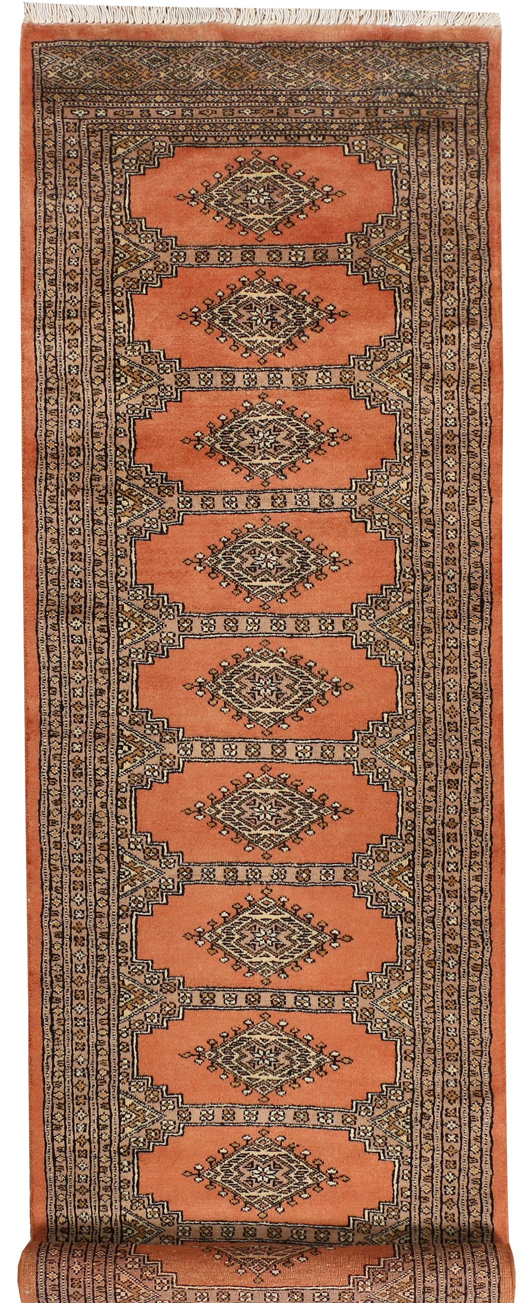 Dark Salmon Jaldar 2' 3 x 8' 11 - No. 39341 - ALRUG Rug Store