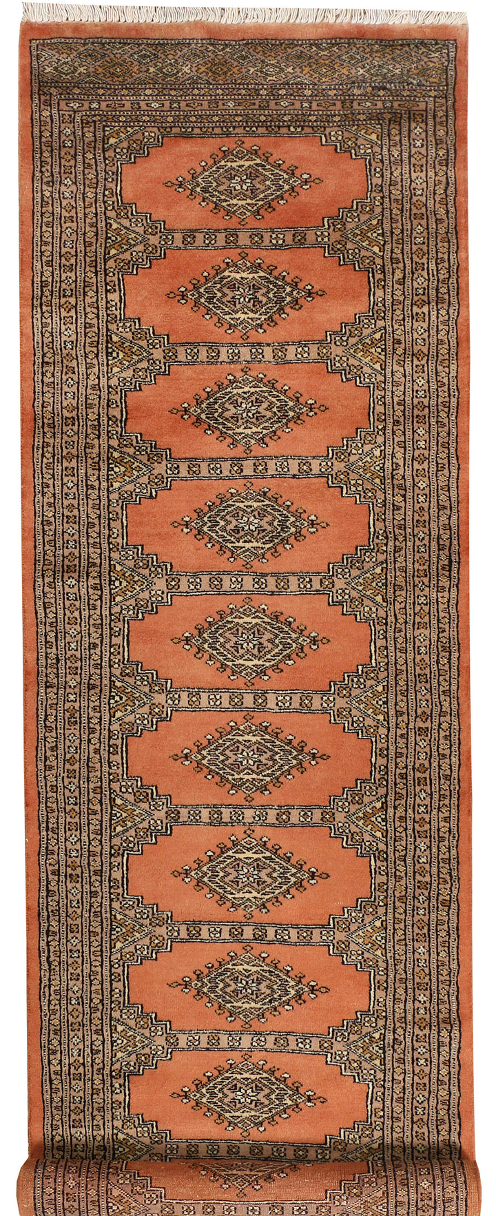 Dark Salmon Jaldar 2' 3 x 8' 11 - No. 39341 - ALRUG Rug Store