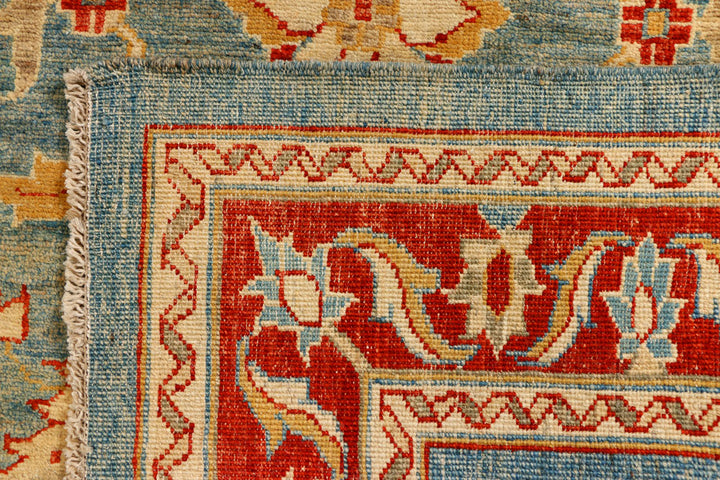 Cadet Blue Oushak 3' 4 x 4' 9 - No. 39346 - ALRUG Rug Store