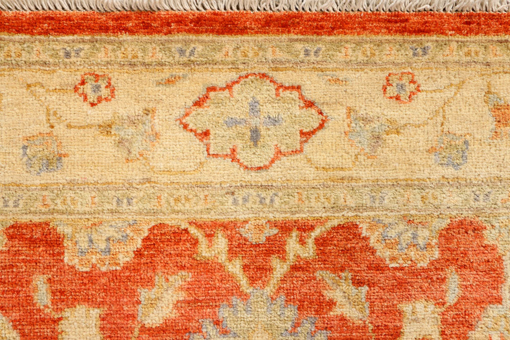 Orange Red Oushak 3' 1 x 5' 4 - No. 39348 - ALRUG Rug Store