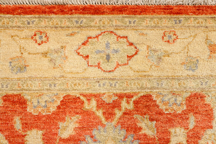 Orange Red Oushak 3' 1 x 5' 4 - No. 39348 - ALRUG Rug Store