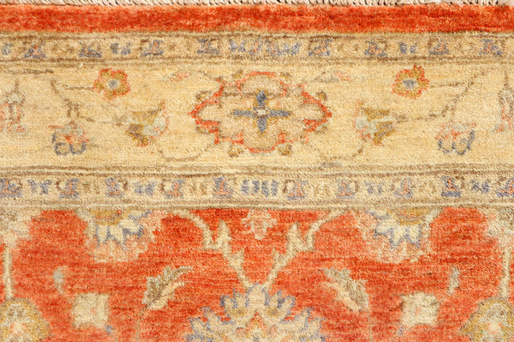 Orange Red Oushak 3' 1 x 4' 11 - No. 39353 - ALRUG Rug Store
