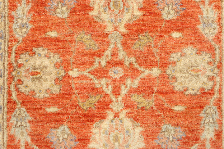 Orange Red Oushak 3' 1 x 4' 11 - No. 39353 - ALRUG Rug Store