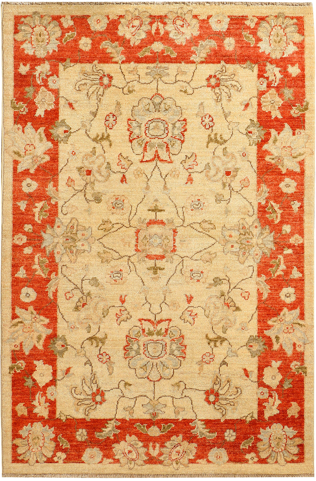 Wheat Oushak 3' 3 x 5' 1 - No. 39358 - ALRUG Rug Store