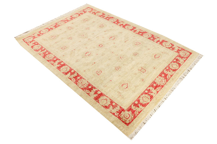 Wheat Ziegler 4' 2 x 5' 10 - No. 39372 - ALRUG Rug Store