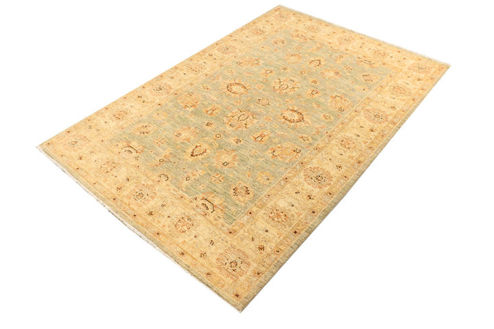 Dark Khaki Ziegler 4' 2 x 6' 1 - No. 39375 - ALRUG Rug Store