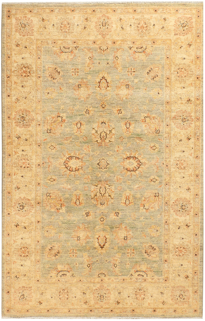 Dark Khaki Ziegler 4' 2 x 6' 1 - No. 39375 - ALRUG Rug Store