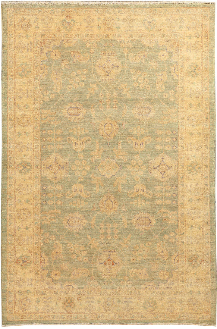 Dark Khaki Oushak 4' 2 x 6' 1 - No. 39377 - ALRUG Rug Store