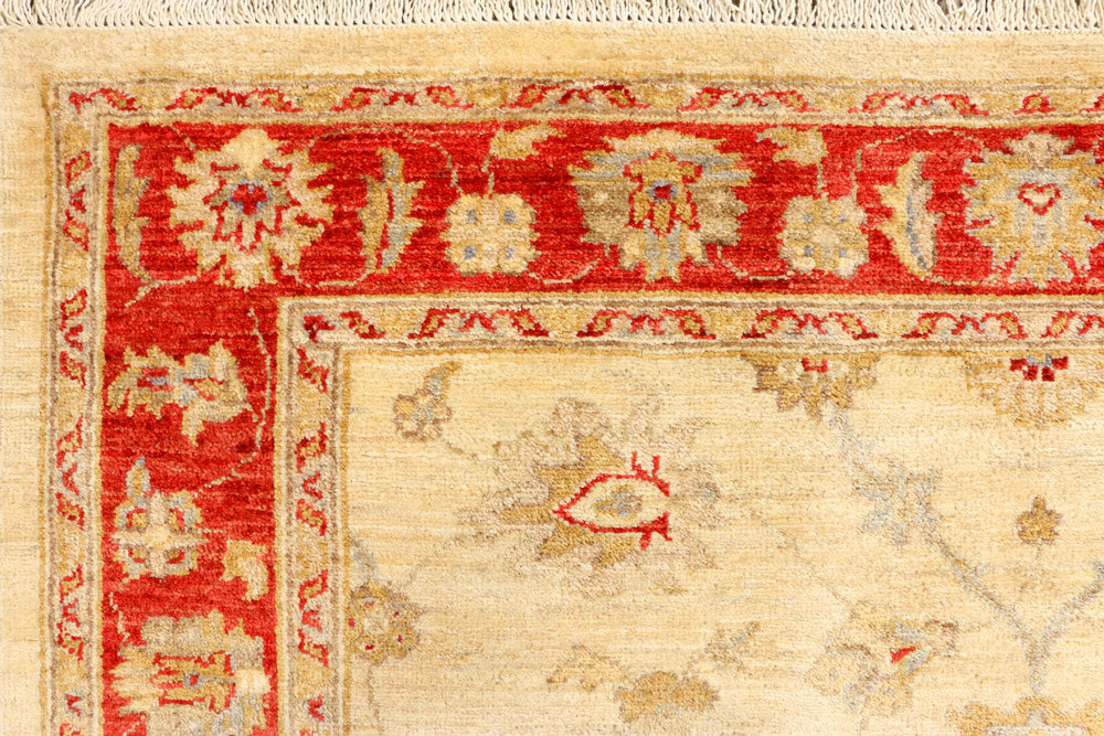 Wheat Ziegler 4' 2 x 6' - No. 39380 - ALRUG Rug Store