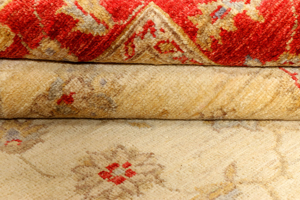 Wheat Ziegler 4' 2 x 6' - No. 39380 - ALRUG Rug Store