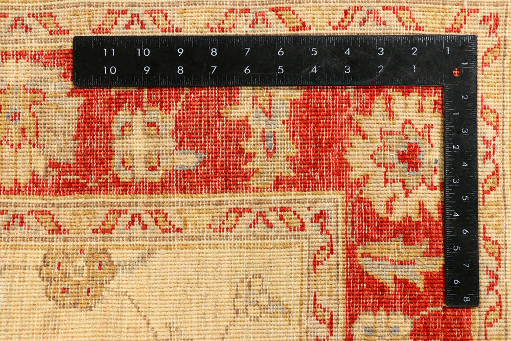 Wheat Ziegler 4' 2 x 6' - No. 39380 - ALRUG Rug Store
