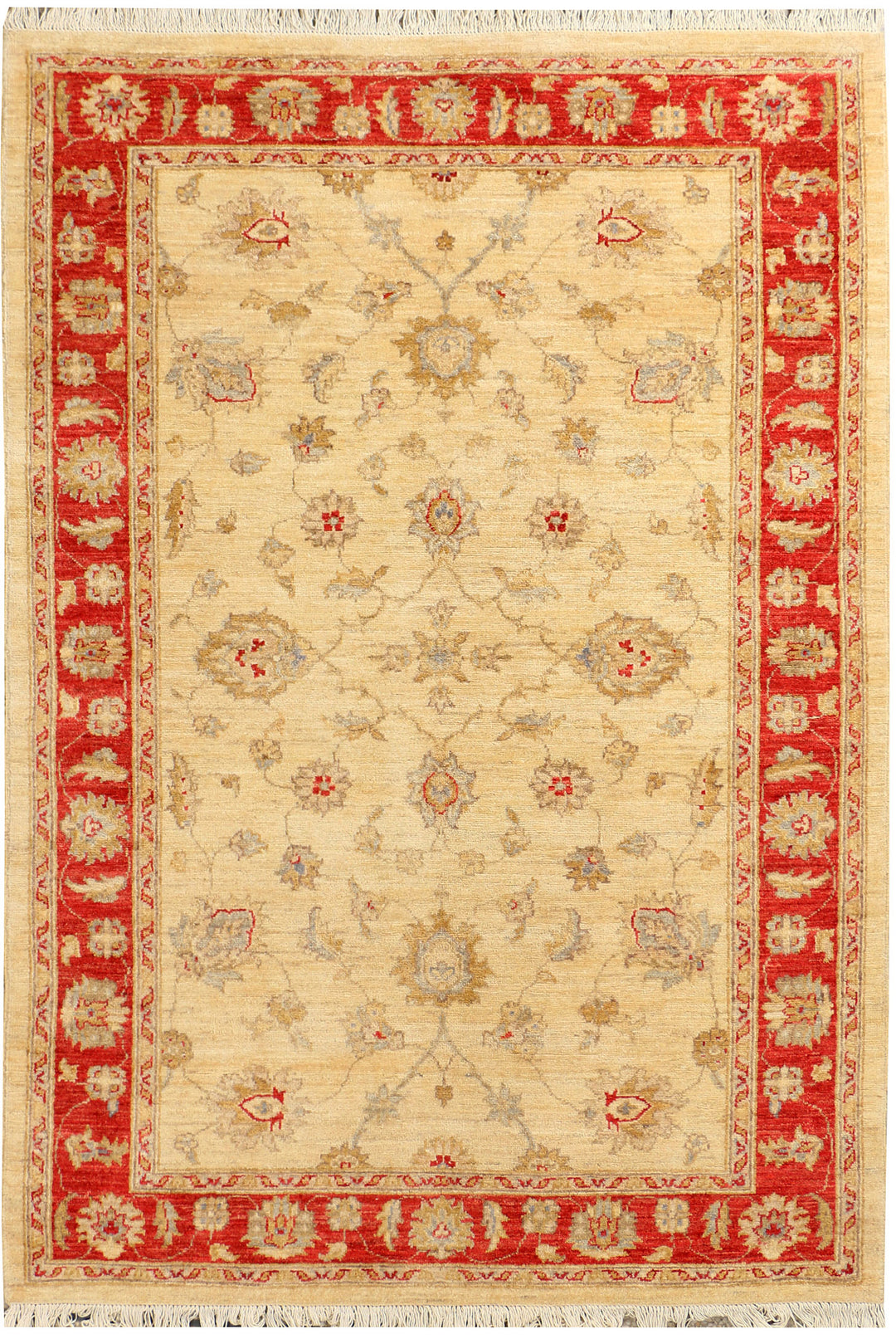Wheat Ziegler 4' 2 x 6' - No. 39380 - ALRUG Rug Store