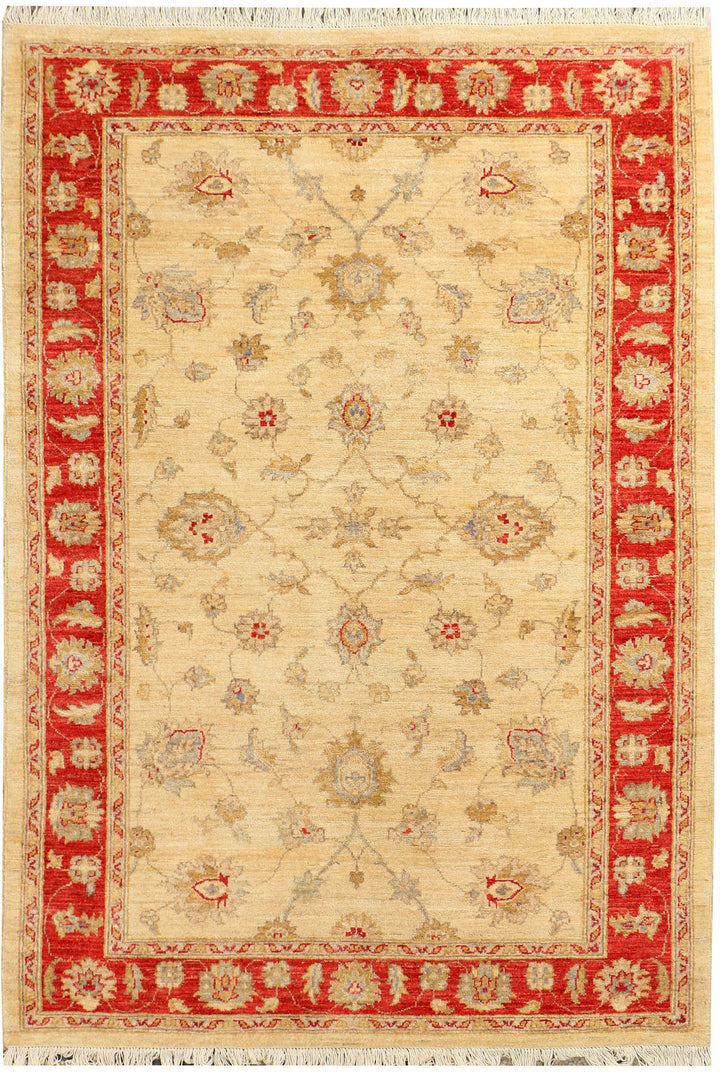 Wheat Ziegler 4' 2 x 6' - No. 39380 - ALRUG Rug Store