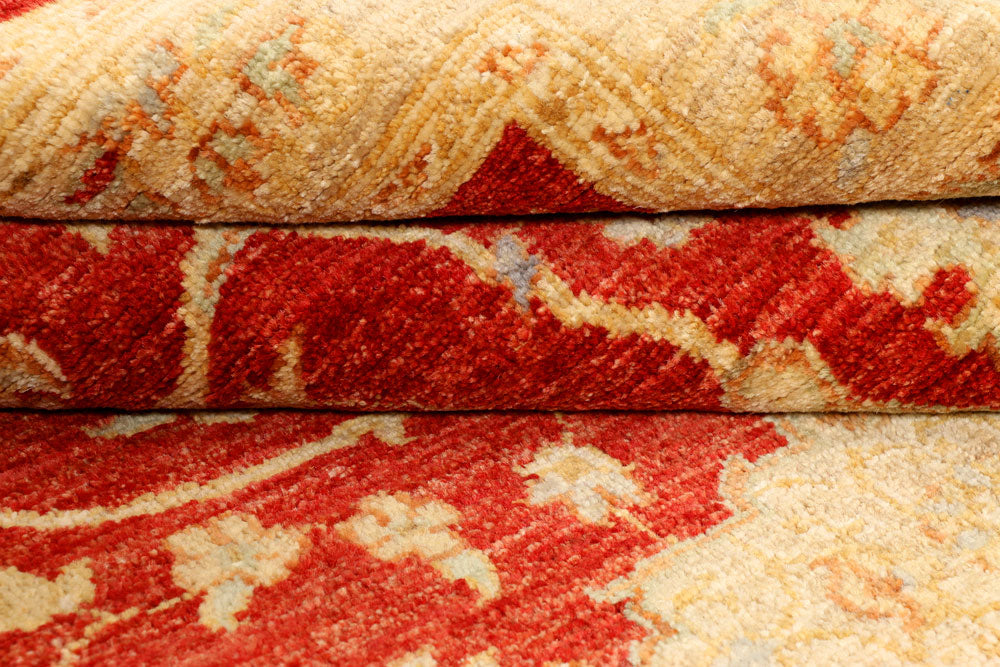 Firebrick Oushak 4' x 5' 9 - No. 39381 - ALRUG Rug Store