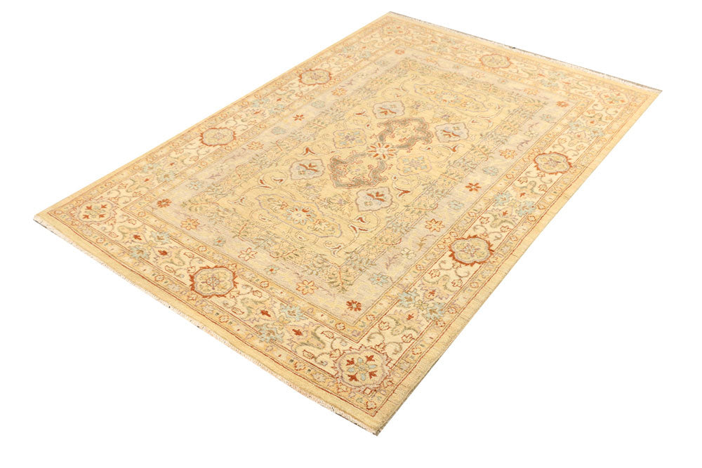 Wheat Oushak 4' x 5' 9 - No. 39384 - ALRUG Rug Store