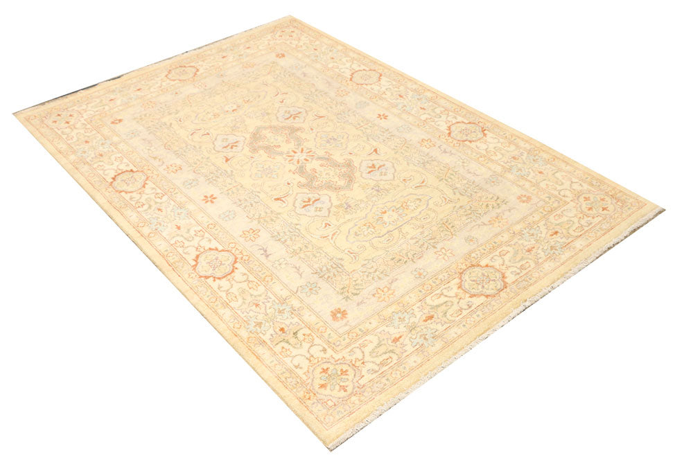 Wheat Oushak 4' x 5' 9 - No. 39384 - ALRUG Rug Store