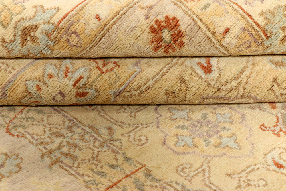 Wheat Oushak 4' x 5' 9 - No. 39384 - ALRUG Rug Store