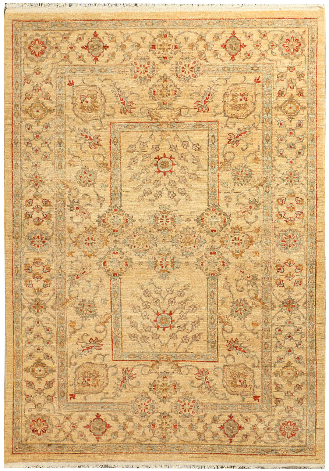 Wheat Oushak 4' 8 x 6' 7 - No. 39387 - ALRUG Rug Store