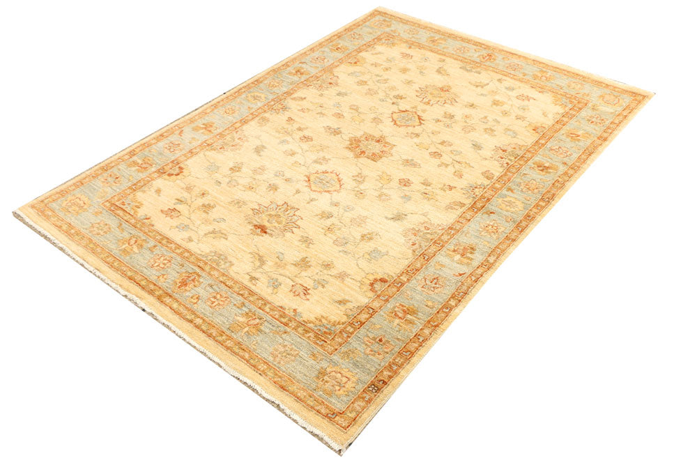 Wheat Oushak 4' 1 x 5' 9 - No. 39390 - ALRUG Rug Store