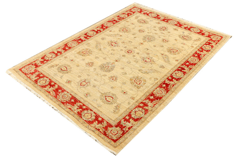 Wheat Oushak 4' 2 x 5' 9 - No. 39391 - ALRUG Rug Store
