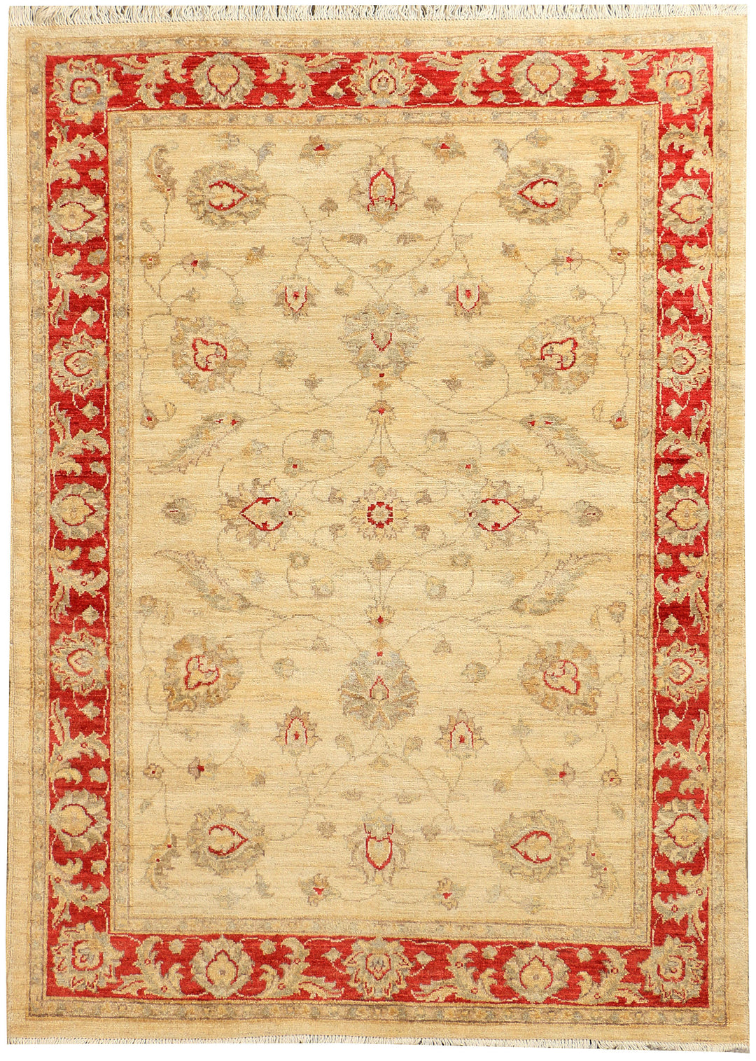 Wheat Oushak 4' 2 x 5' 9 - No. 39391 - ALRUG Rug Store