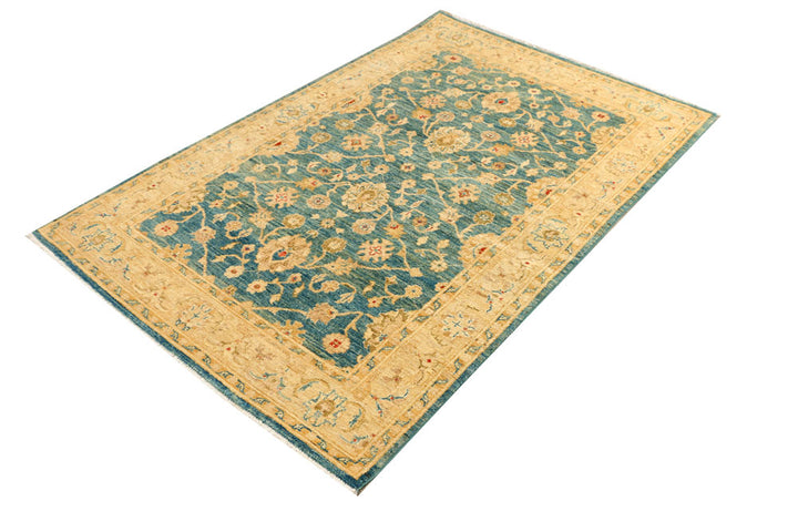 Cadet Blue Ziegler 4' x 5' 11 - No. 39394 - ALRUG Rug Store
