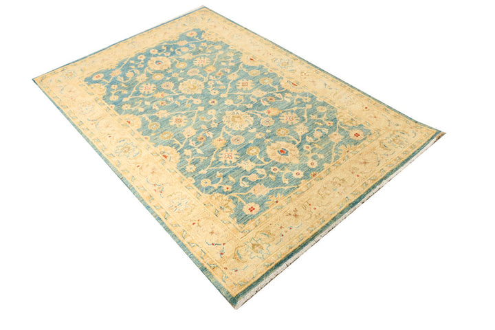 Cadet Blue Ziegler 4' x 5' 11 - No. 39394 - ALRUG Rug Store