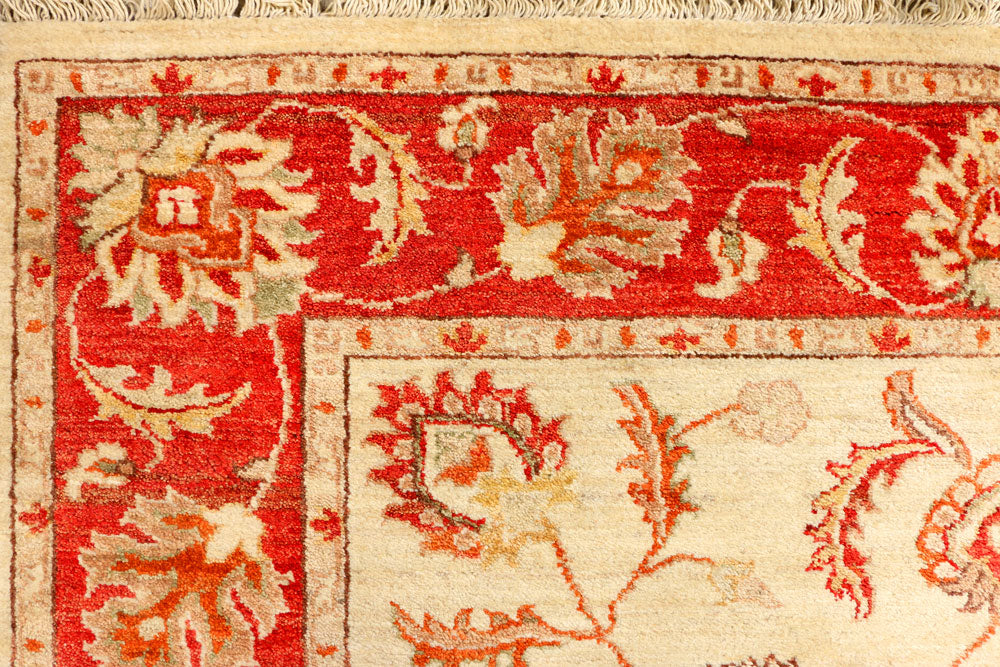 Wheat Ziegler 5' x 6' 5 - No. 39395 - ALRUG Rug Store