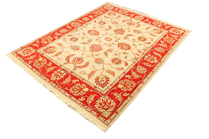 Wheat Ziegler 5' x 6' 5 - No. 39395 - ALRUG Rug Store