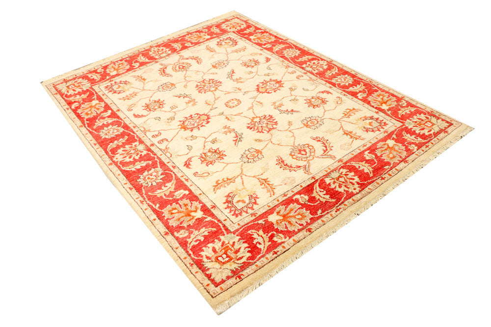 Wheat Ziegler 5' x 6' 5 - No. 39395 - ALRUG Rug Store