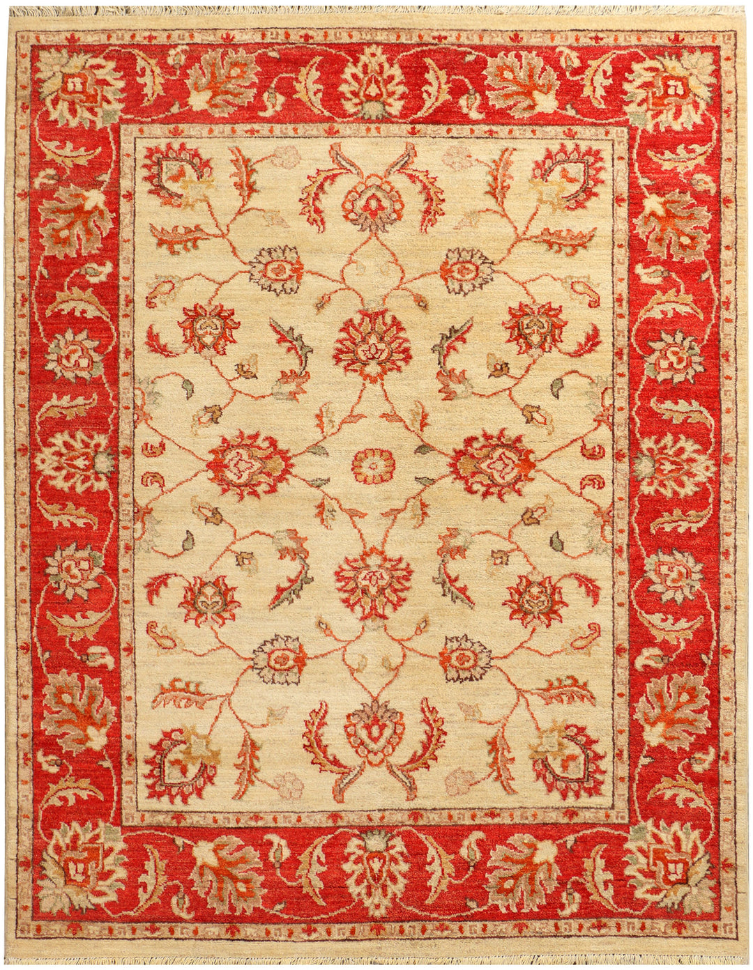 Wheat Ziegler 5' x 6' 5 - No. 39395 - ALRUG Rug Store