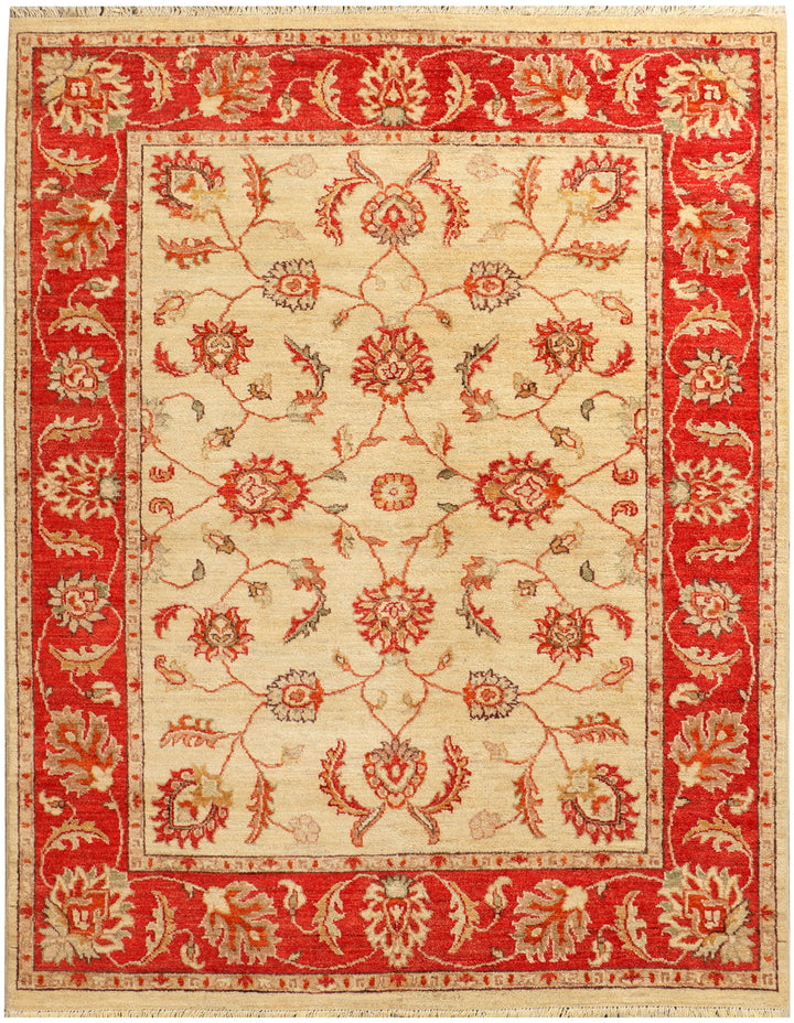 Wheat Ziegler 5' x 6' 5 - No. 39395 - ALRUG Rug Store