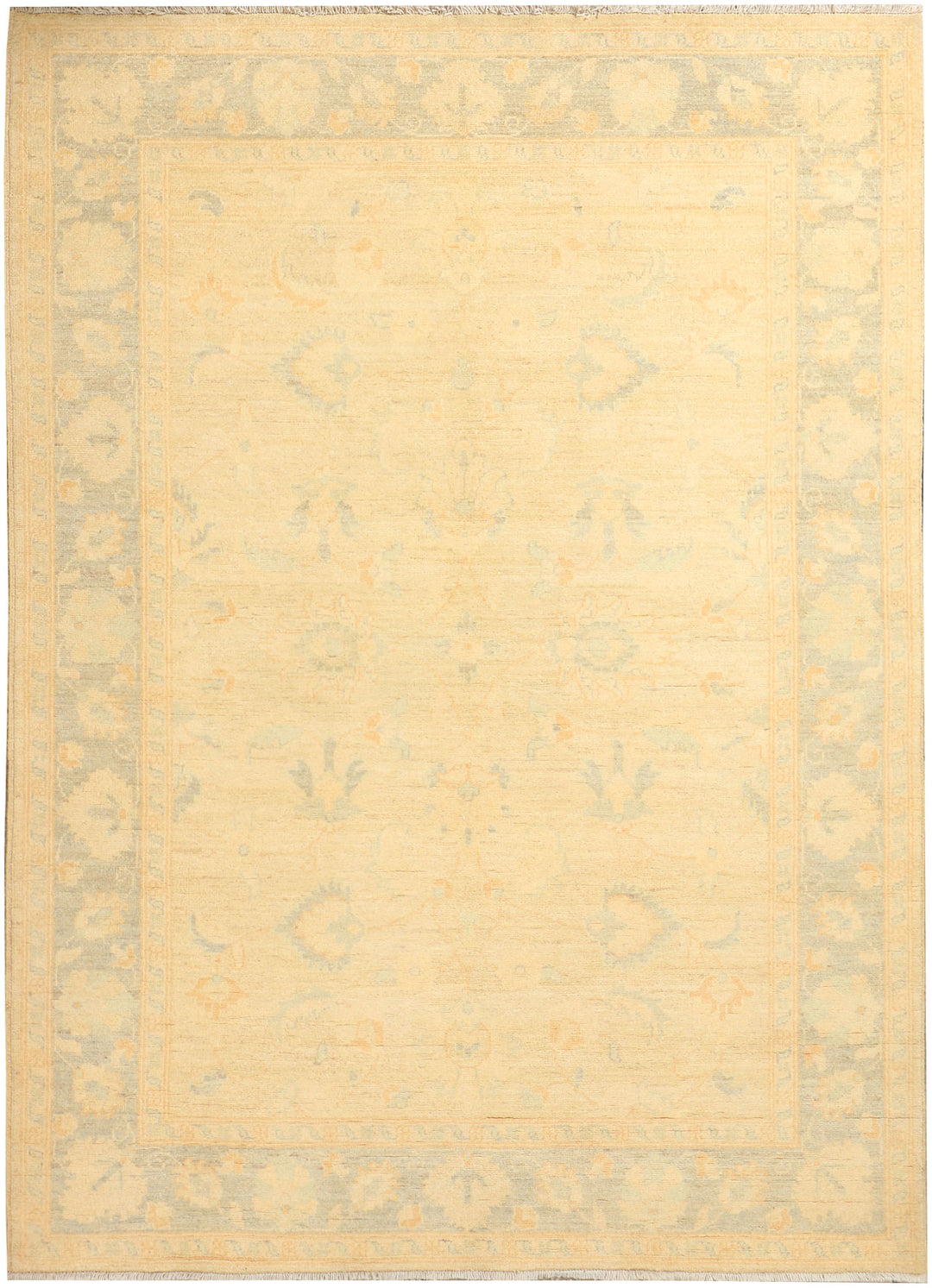 Navajo White Oushak 5' x 6' 7 - No. 39397 - ALRUG Rug Store