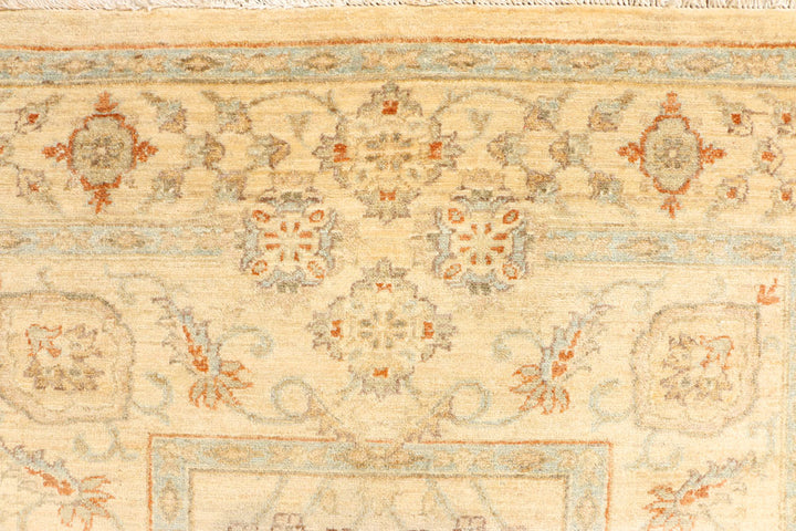 Navajo White Oushak 4' 7 x 6' 7 - No. 39400 - ALRUG Rug Store