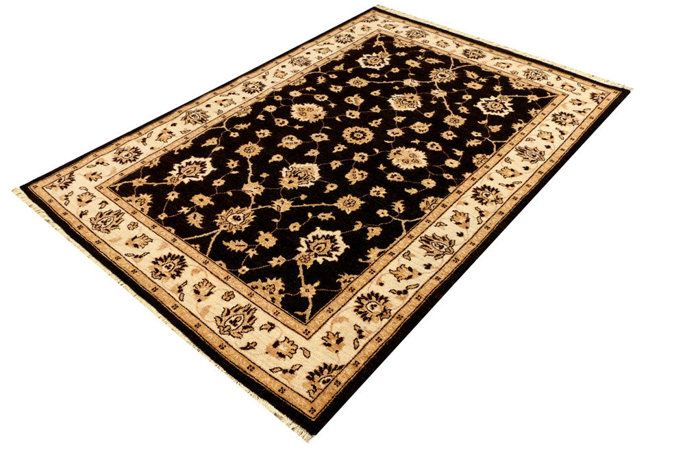 Saddle Brown Ziegler 4' 6 x 6' 8 - No. 39403 - ALRUG Rug Store