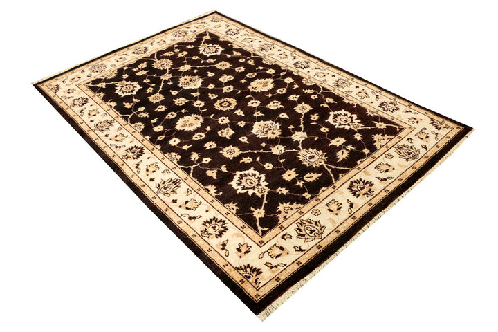Saddle Brown Ziegler 4' 6 x 6' 8 - No. 39403 - ALRUG Rug Store