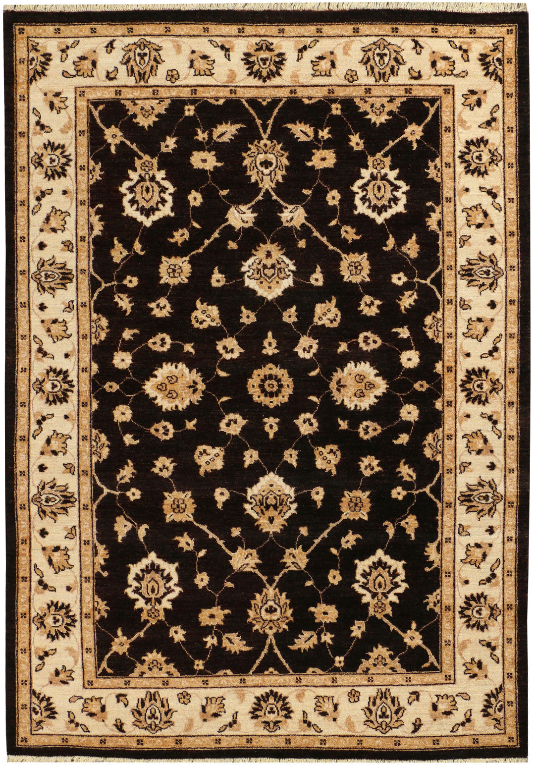 Saddle Brown Ziegler 4' 6 x 6' 8 - No. 39403 - ALRUG Rug Store