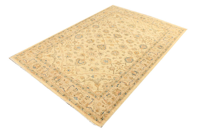 Navajo White Ziegler 4' 6 x 6' 8 - No. 39404 - ALRUG Rug Store