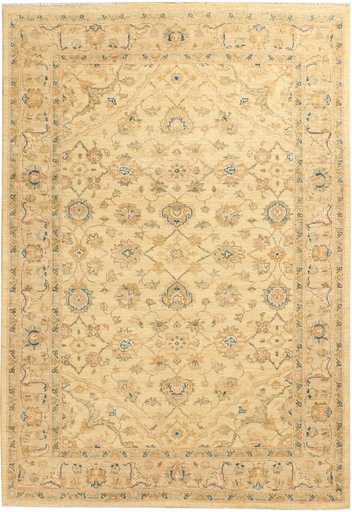 Navajo White Ziegler 4' 6 x 6' 8 - No. 39404 - ALRUG Rug Store