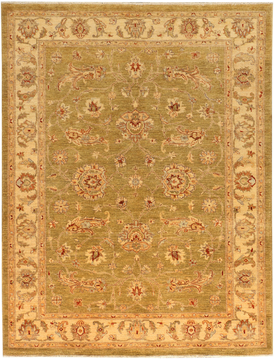 Olive Ziegler 4' 11 x 6' 3 - No. 39408 - ALRUG Rug Store