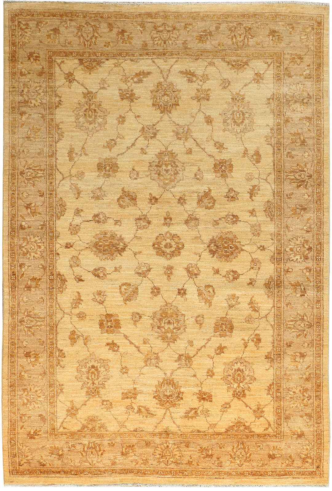 Navajo White Ziegler 4' 6 x 6' 8 - No. 39409 - ALRUG Rug Store