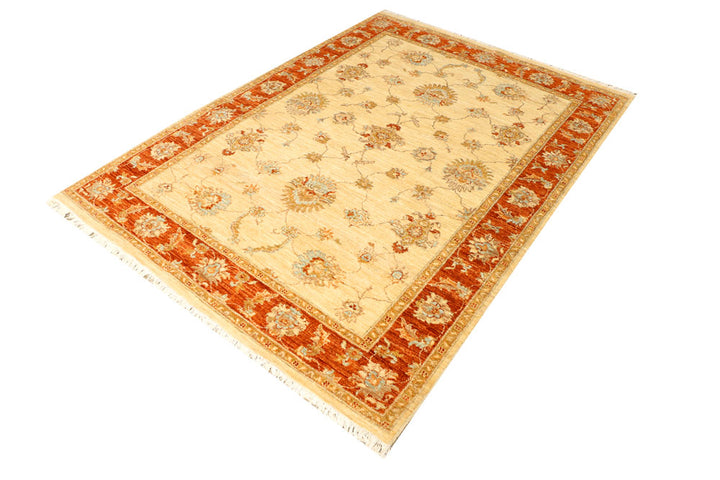 Wheat Ziegler 5' 9 x 6' 8 - No. 39410 - ALRUG Rug Store