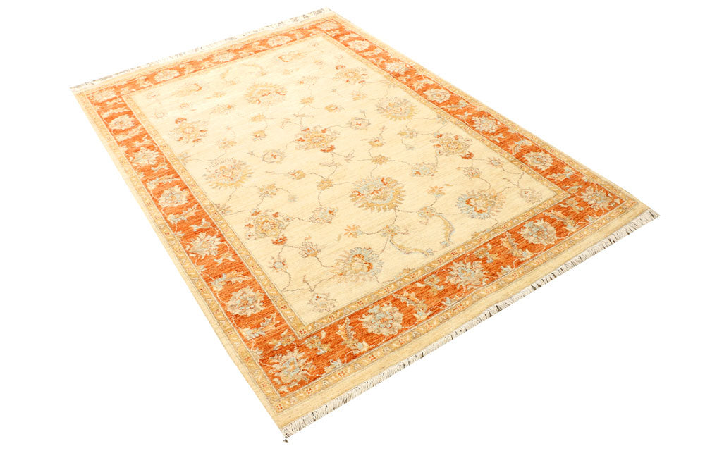 Wheat Ziegler 5' 9 x 6' 8 - No. 39410 - ALRUG Rug Store