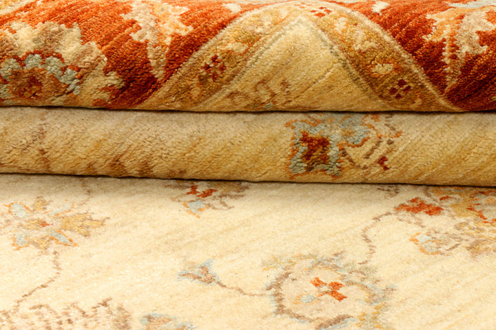 Wheat Ziegler 5' 9 x 6' 8 - No. 39410 - ALRUG Rug Store