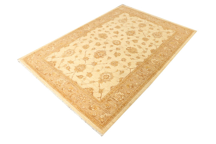 Wheat Ziegler 4' 7 x 6' 8 - No. 39411 - ALRUG Rug Store