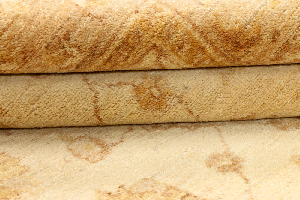 Wheat Ziegler 4' 7 x 6' 8 - No. 39411 - ALRUG Rug Store