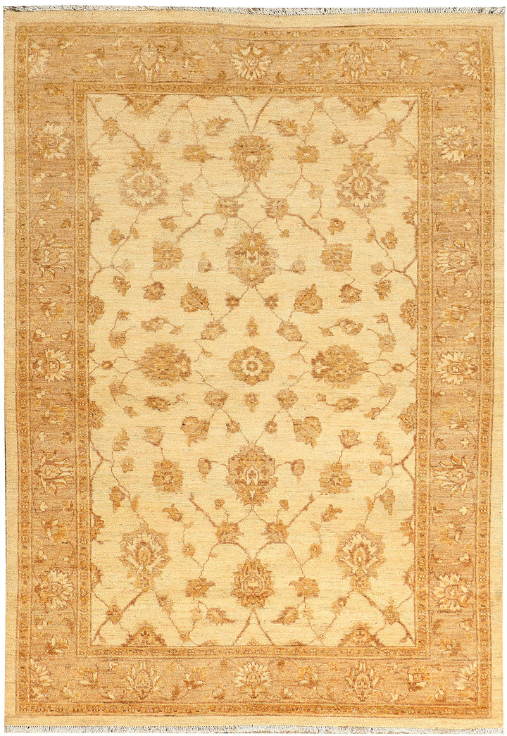 Wheat Ziegler 4' 7 x 6' 8 - No. 39411 - ALRUG Rug Store