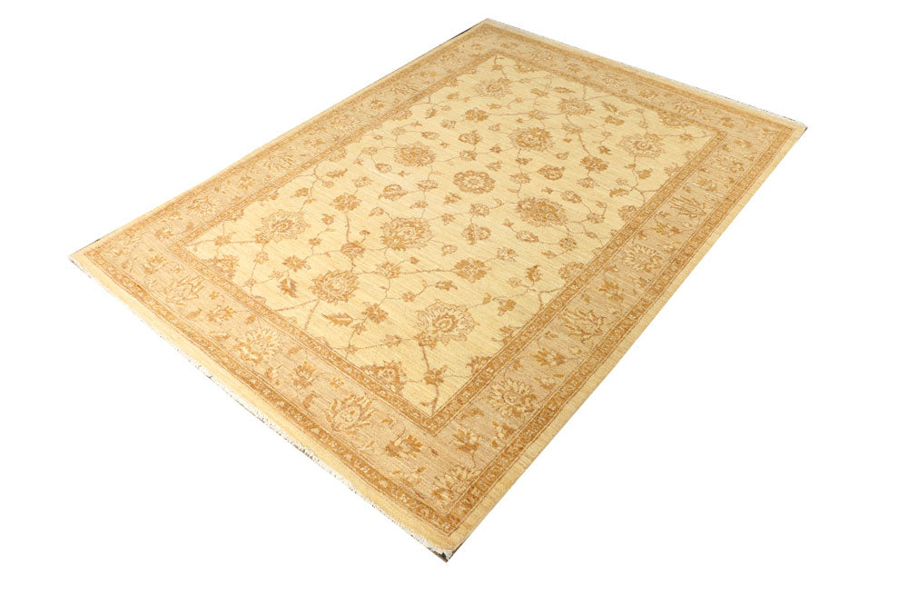 Wheat Ziegler 4' 7 x 6' 4 - No. 39413 - ALRUG Rug Store