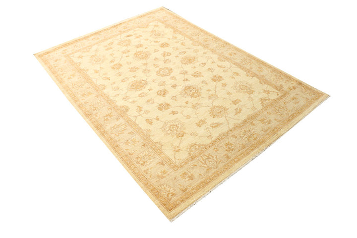 Wheat Ziegler 4' 7 x 6' 4 - No. 39413 - ALRUG Rug Store