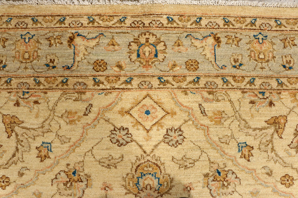 Wheat Ziegler 4' 6 x 6' 6 - No. 39414 - ALRUG Rug Store